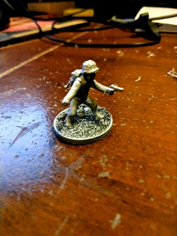 28mm Miniature Base w/Washer Cubby by codymac