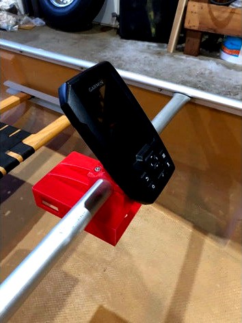 Garmin Striker 4 canoe mount system by phatfly