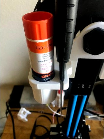 Creality Ender 2 Tool Holder - Spool Tube by Ryguitar07