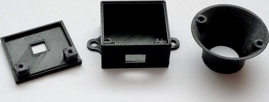 Ultrasonic sensor SR04T housing by mschiller