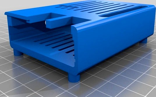 Raspberry Pi 3B+ case Remix by OldGaf