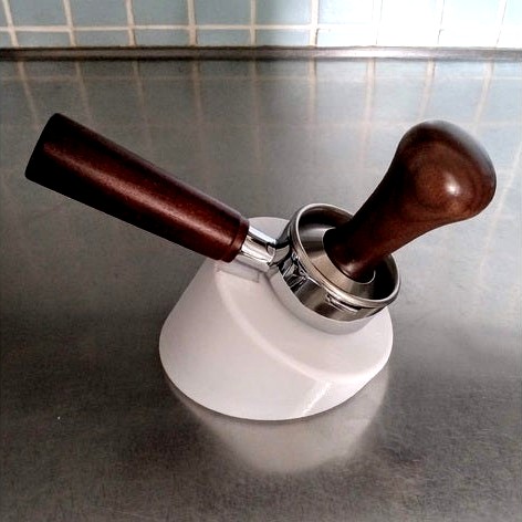 LaPavoni portafilter tamping stand by Project2571