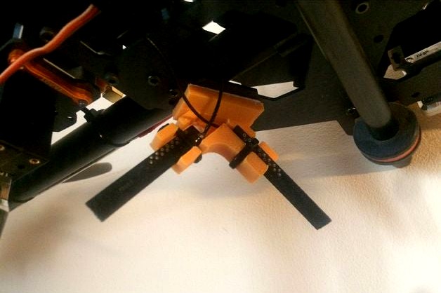 Antenna mount for Frsky x8r (thin version) by jszewczyk