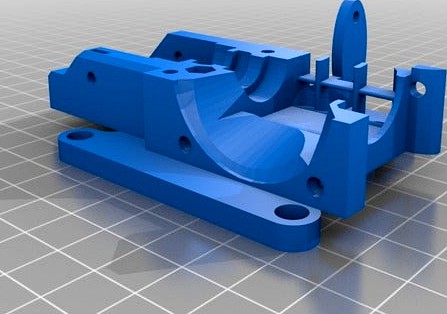 MK2.3 extruder MMU for LPA modular X carriage by taluego