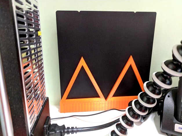 Prusa MK3 plate holder by Craigni