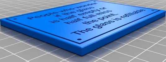 Half Glass Plaque by Anubis_