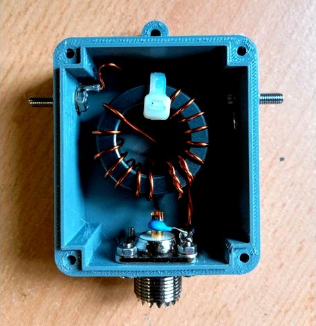 EFHW antenna  box by ok1cdj