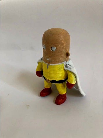 Mini Saitama - One-Punch Man by RamonAngosto