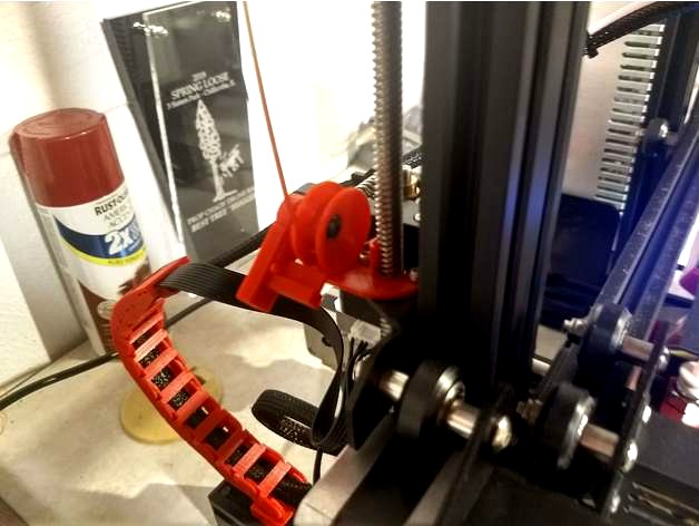 Ender 3 Filament guide by krwineinger