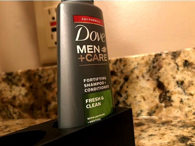 Shampoo/Body Wash Holder for Dove Men + Care 3 OZ Containers by BICLighter4918