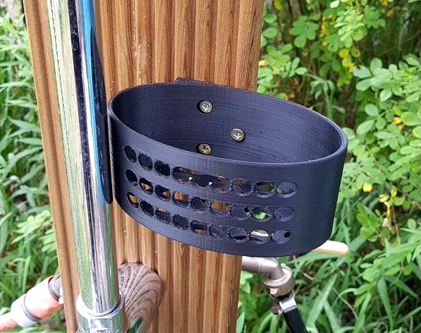 Shower gel holder (left side) by Mr3