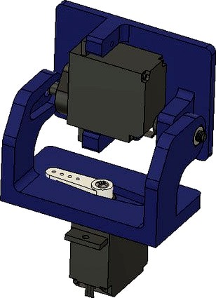 Compact Pan Tilt Mount by machadolab