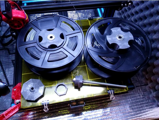 CR-10 Spool Holder for Enclosure by DigitalEmpire