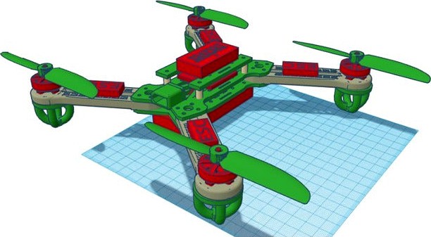 ZMR250 SMtuned / Racing Drone / Race Copter / Quadrocopter by SimonFranz5