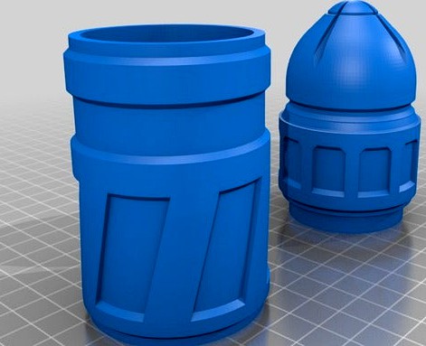 wh40k bolter round container  by rogaldorn__69