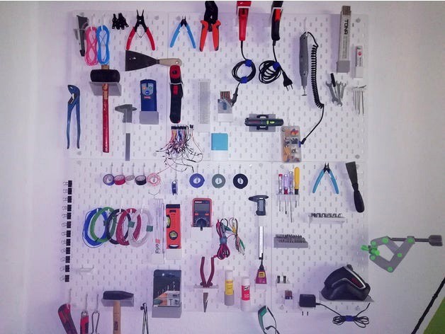 Caco's ultimate IKEA SKÅDIS (Skadis) Peg Board Collection by Cacodaemon