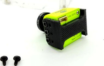 FPV camera adapter frame: mini to standard size by FlyingRobotZA