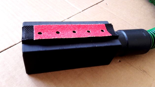 Profile sanding blocks with dust extraction by GGWW