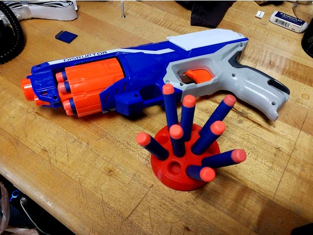 Nerf Dart Holder by EngineerErrant