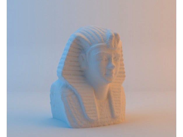 Egyptian Pharaoh Tutankhamun's Bust - 3D Scan by Mkvgz