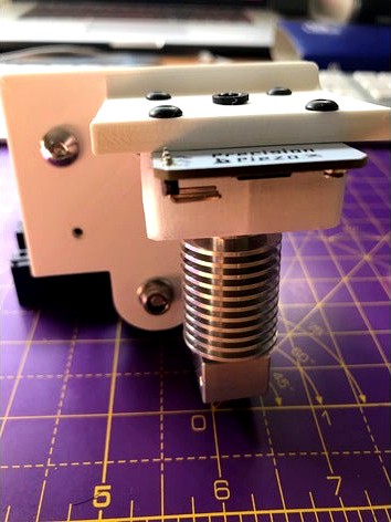 CR-10S X axis plate to support E3Dv6 and Precision Piezo Orion by ukflyer
