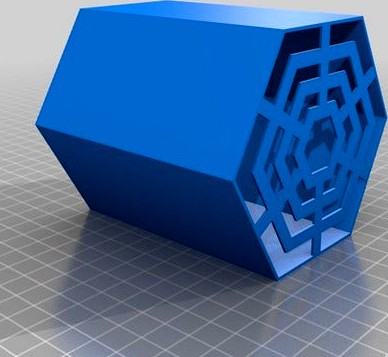 honeycomb storagebox with drawers by Trochtomord