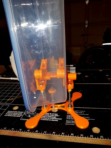 Over complicated humidity protection spool holder/roller by DrakoTrogdor