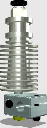 E3D V6-Hotend Modell by JMDesigns