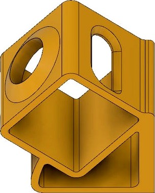 SQ12 Cam Mount 40° by Tomakk