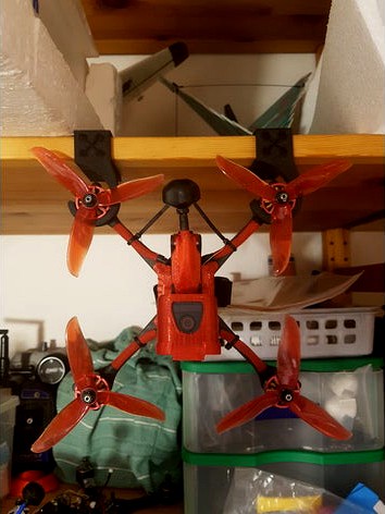 Drone shelf support by samgo