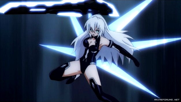 Noire black heart form sword and stand by dialgaoverload