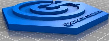 3D Printing Community Hex Mural - Chaos Core Tech by Dragonbane