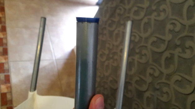 Patita tapa caño pata de silla parametrizable en diámetro y ángulo by nodoingenieria