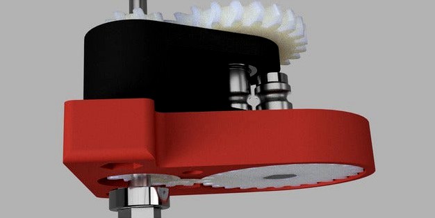 DMK8 Directo - The Dual MK8 extruder, Direct version. PRUSA mount by blairq