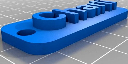 Charli keychain by unix1