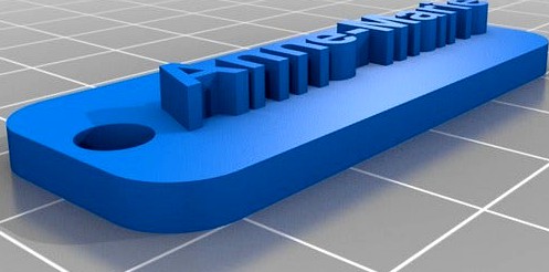 Anne-Marie keychain by unix1