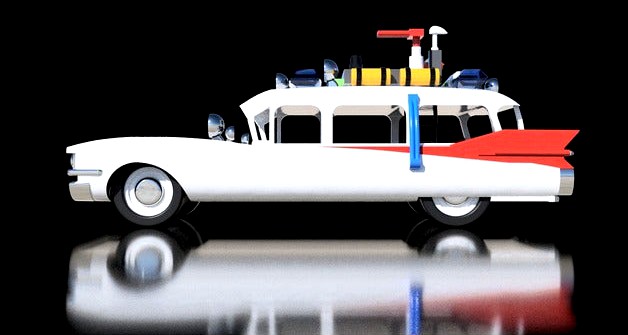 Ghostbusters ECTO-1 (2019 update) by rimmer2049