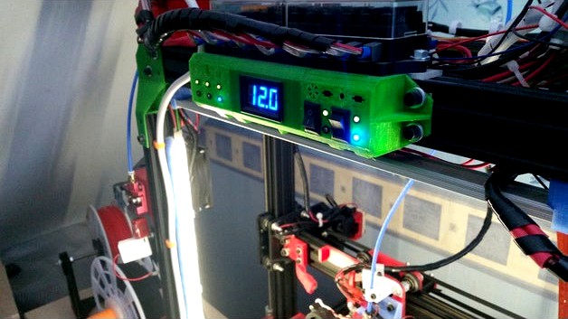 Panneau de controle de mon (projet REX 8) by krys22