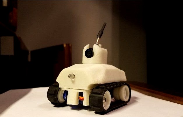 Tiny Servo Driven FPV RC Tank - Tiny Trak by RotorGator