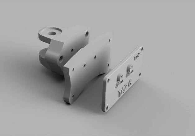 Taz 6 style Externally Accessable Y axis belt tensioner (Metric version) by russell_i_brown