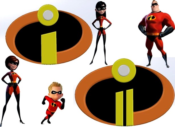 THE INCREDIBLES 1 & 2 by Thom3009