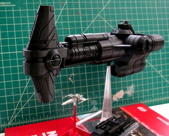Hammerhead Corvette, Tabletop Scale by Snickett