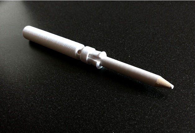 Sliding pencil extender by billiamthesecond