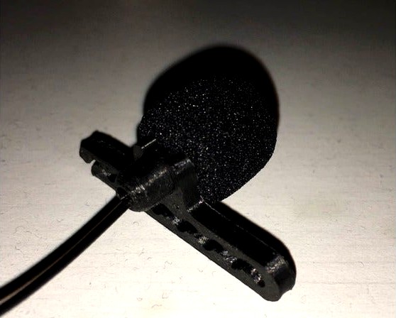 WM-61A lavalier microphone with a clip by ololoid