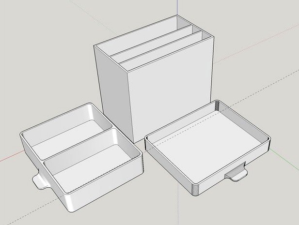 camera's filters and battery case  by Matt0022