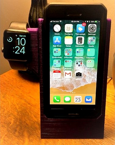 iPhone6Plus & Apple Watch Charging Stand by IgottaFind