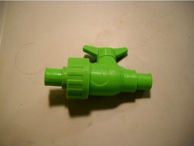 ball valve remix with 1/2 in hose fittings by caj
