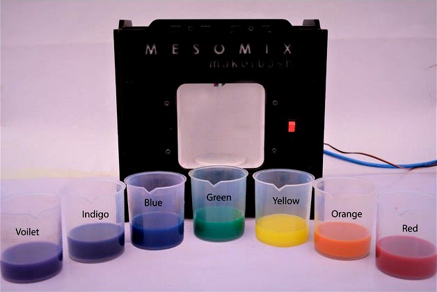 MESOMIX - AUTOMATED PAINT MIXING MACHINE by makerbash18
