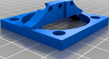 BLTOUCH remixed mount for Anycubic Kossel Pulley by Enochj