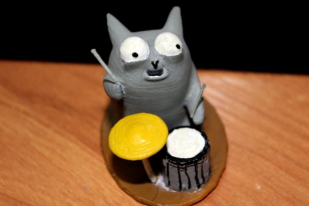 stand up cat by UncleAddict